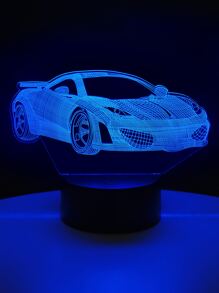 Supercar Led Creative Colorful Touch Bedside Lamp Gift - Multicolor - View 3