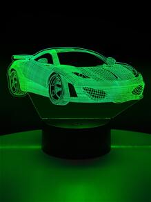Supercar Led Creative Colorful Touch Bedside Lamp Gift - Multicolor - View 4