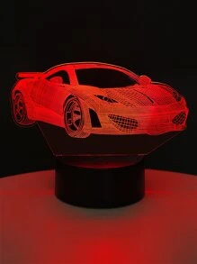 Supercar Led Creative Colorful Touch Bedside Lamp Gift - Multicolor - View 5