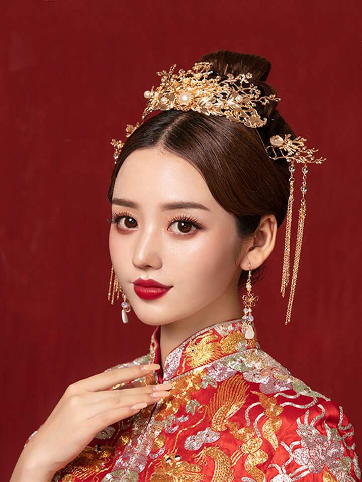 Chinese Wedding Hair Accessories: Cradle of Affection