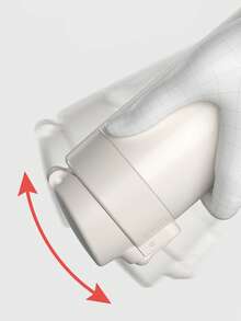 件創意不鏽鋼保溫杯，時尚 304 不鏽鋼彈跳保溫杯適合生日派對禮物，450 毫升/320 毫升 - 白色 - 查看 6