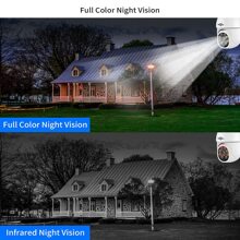 Hiseeu 1080p解析度2mp/3mp/5mp/8mp像素ptz Wifi智能攝像機,5倍數字變焦,人體檢測,自動跟踪,onvif,無線cctv視頻監控ip攝像機 - 白色 - 查看 5