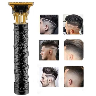 Largner New Product T9 Electric Hair Clippers Trimmer, Engraving, Carving, Balding, Usb Charging, Zinc Alloy Shaver