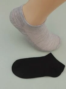 10 Pairs Women Short Socks, Casual Fashion Thin Shallow Socks For Summer, Ankle Socks - Multicolor - View 5