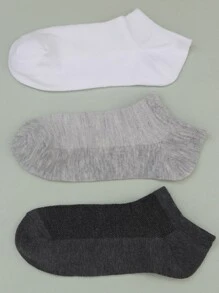 10 Pairs Women Short Socks, Casual Fashion Thin Shallow Socks For Summer, Ankle Socks - Multicolor - View 2