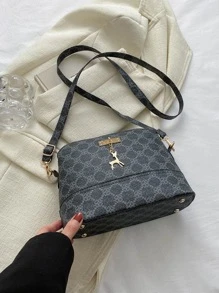 2024 Summer New Fashionable Retro Shell Bag Shoulder Crossbody Bucket Women Bag, Support Wholesale And Mix Orders - Black - View 4