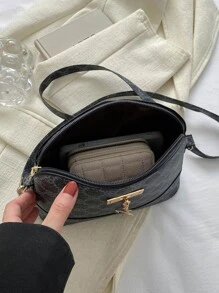 2024 Summer New Fashionable Retro Shell Bag Shoulder Crossbody Bucket Women Bag, Support Wholesale And Mix Orders - Black - View 7