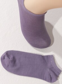 10 双女士夏季薄款休闲船袜，多色透气防滑隐形低帮踝袜