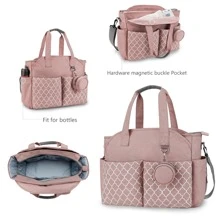 Sac De Voyage Pour Poussette Sac Pour Maman, Sac À Bandoulière Gris, Grand Sac Mère-enfant Isolé Multifonctionnel À Grande Capacité, Sac Léger Et À La Mode Pour Les Mamans Adapté Aux Activités Quotidiennes Et De Plein Air