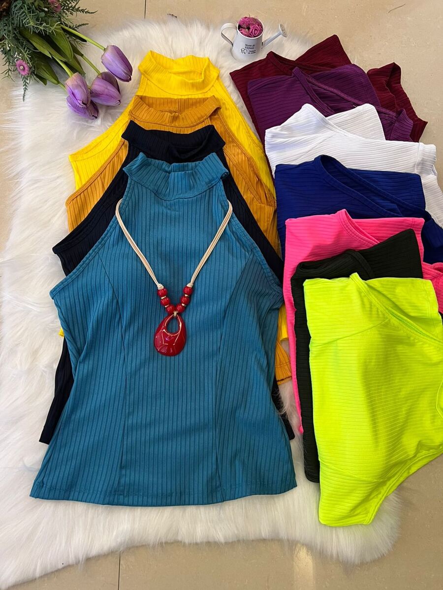 Women Tank Tops & Camis - Nhiều màu - Xem 1