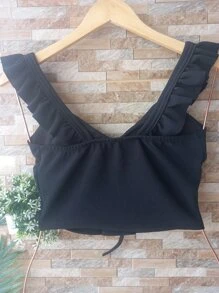 Women Tank Tops & Camis - Black - View 2