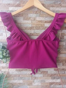 Women Tank Tops & Camis - Purple - View 2