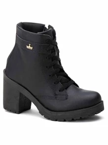 Women Fashion Boots - Black - View 3