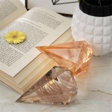 1pc Mirror Finished Octagonal Pyramid Shaped Silicone Resin Mold For Diy Craft - Clear - View 4
