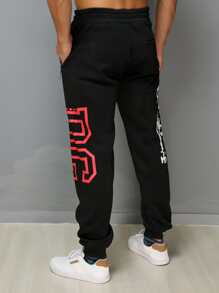 Men Sweatpants - màu đen - Xem 4