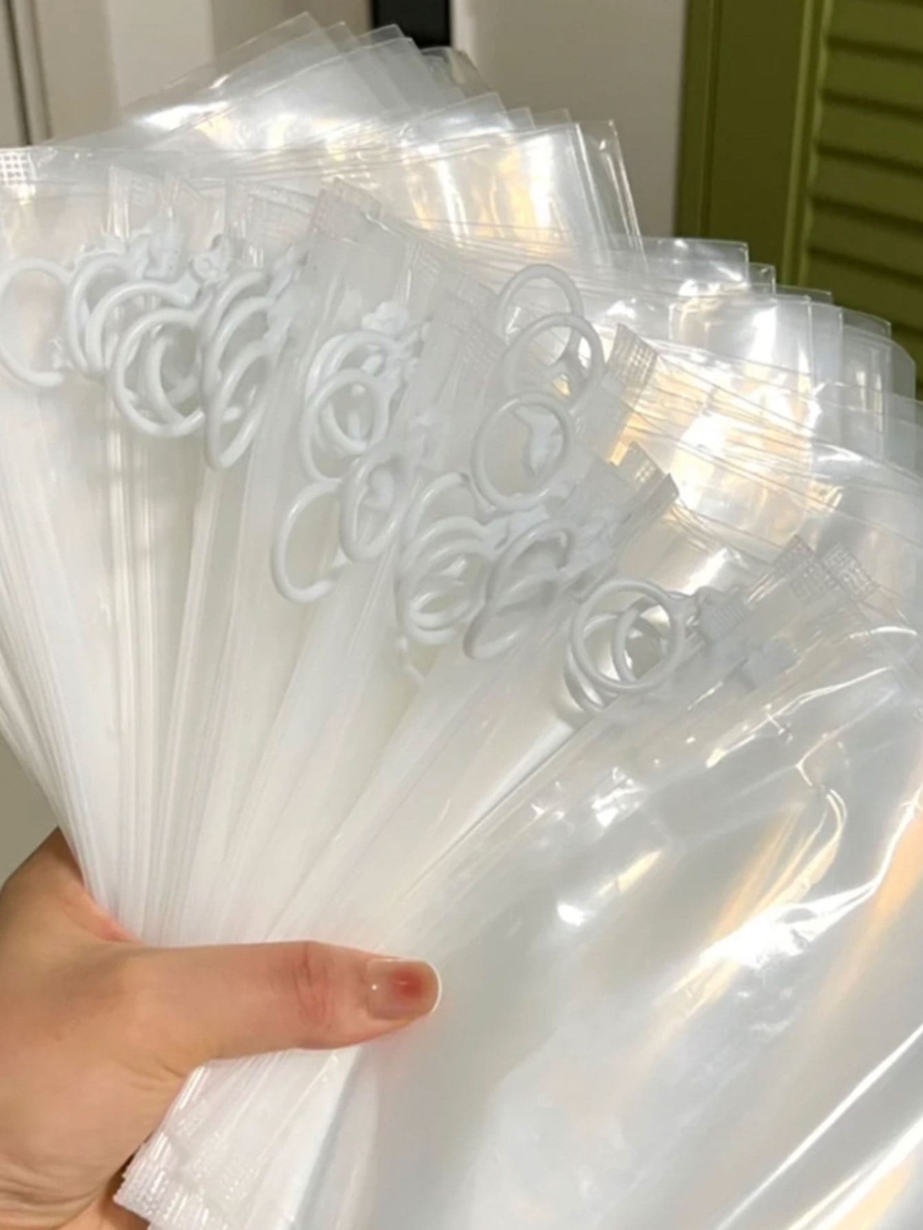 Extra Thick Zipper Bags For Stationery, Toys, Gadgets Sorting And Storage, Travel Packing, Cosmetics, Clear Classification Bag, 20s For Travel Storage Bag,Makeup Bag,Cosmetic Bag,Vacation Organizer,Large Capacity Makeup Organizer Makeup Case, For Lipstick, Brush, Skincare, Mobile Phone, Coin, Small Items, For Home,Gift,Vacation And Festival Halloween Christmas Multifunctional Use,Boho Vibes - Clear - View 1