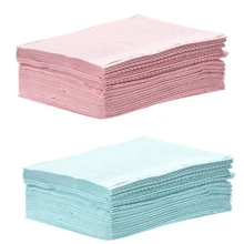 Bộ 20 miếng/bộ miếng lót vệ sinh hình xăm dùng một lần, miếng lót vệ sinh hình xăm chống thấm nước, phụ kiện hình xăm làm đẹp, yếm hình xăm - Hồng - Xem 6