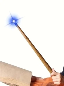 1入組發光發亮神奇棍適用於巫師角色扮演派對 - 彩色 - 查看 3