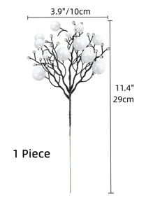 1入組人造漿果裝飾用品植物