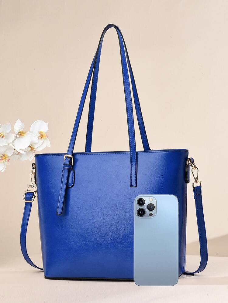 Set Borsa Tote E Portafoglio 2 In 1 Donna: Casual E Capiente, Con Pochette Staccabile, Perfetta Per Lavoro E Tempo Libero - 4
