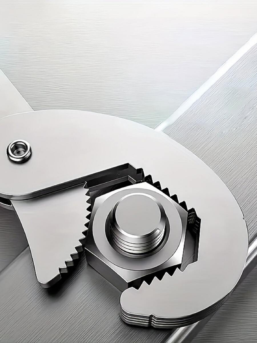 1pc DoubleHeaded Adjustable Wrench MultiFunctional Wrench Tool For