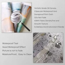 1入組木頭帶框帆布,北歐風格,大象,動物,帆布海報,藝術適用於家庭裝飾用品,圖案掛畫裝飾,適用於客廳,臥室,辦公室,餐廳,墻面裝飾,防水,繪畫,印花, - 多色 - 查看 6