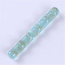 1 pezzo Supporto acrilico trasparente a 5 scomparti per pennelli per unghie, supporto per riporre pennelli per smalto UV colorato, forniture per unghie, strumenti per unghie, accessori per arte di unghie, articoli per il ritorno a scuola, unghie, strumenti per unghie finte