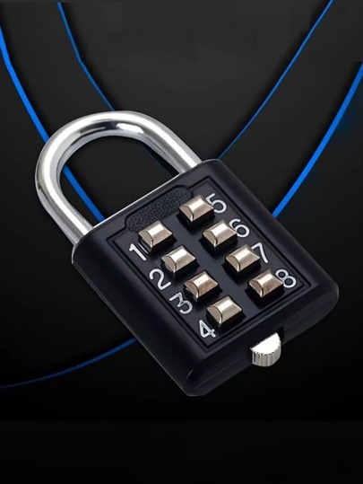 1pc Outdoor Waterproof Password Lock Door Lock Security Cabinet Mini Lock