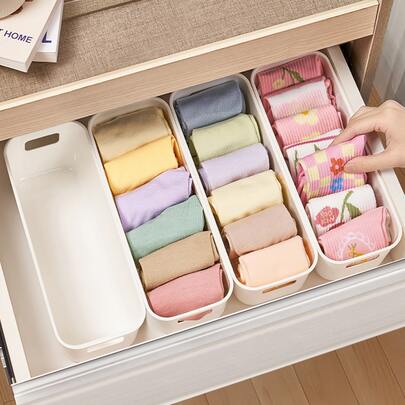 1 件装简易桌面抽屉式袜子和内衣收纳盒，家庭衣柜衣服收纳盒装饰秋季装饰节日装饰房间装饰家居装饰秋季装饰卧室装饰卧室，收纳盒，收纳盒，家庭收纳，女式白色 T 恤，女式黑色裤子，女士冬装，连衣裙，女士冬装，优雅女装，女士白衬衫，长袖，女士白色连体裤，女士春季连衣裙，女士春季服装，春季，春装，极简主义，夏季上衣