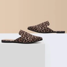 Tilocow Women Point Toe Flat loafer Mules shoes