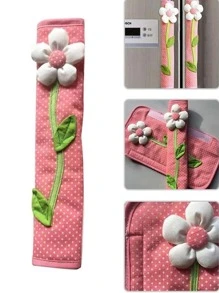 2入組/套波卡圓點花冰箱手柄覆蓋 - 彩色 - 查看 5