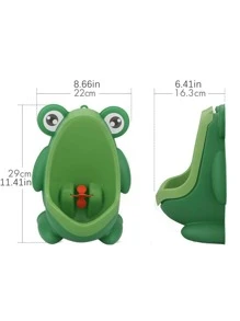 1 pieza con diseño de rana de dibujos animados montado en la pared - Verde - Ver 5