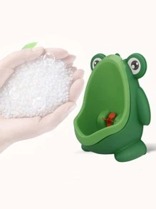 1 pieza con diseño de rana de dibujos animados montado en la pared - Verde - Ver 2