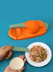 1入組二合一廚房餃子製作工具 - 彩色 - 查看 3