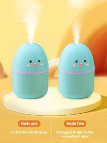 1 件装 H2O 空气加湿器 350 毫升可爱牛油果便携式迷你 USB 芳香扩散器带冷雾适用于卧室家用车用植物净化器 Humificador - 藍色 - 查看 4