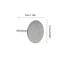 50Pcs With 120 Mesh Shaft 25Mm Electric Foot File Sandpaper Pedicure Disc For Dead Skin Remove Tools Set Replaceable Files Callus Feet Polisher Pedicure Manicure Tool Set - Black - View 4