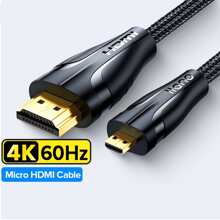 Micro-Cable 2.0 双向高清线/4K/60HZ/2米 - 黑色 - 查看 1