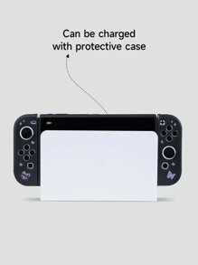 蜘蛛&心形图案保护壳 兼容 Switch Oled - 彩色 - 查看 4