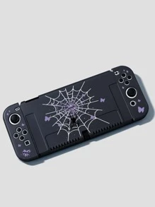 蜘蛛&心形图案保护壳 兼容 Switch Oled - 彩色 - 查看 3