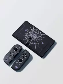 蜘蛛&心形图案保护壳 兼容 Switch Oled - 彩色 - 查看 2