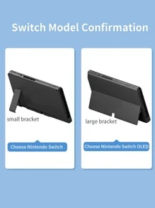 蜘蛛&心形图案保护壳 兼容 Switch Oled - 彩色 - 查看 6