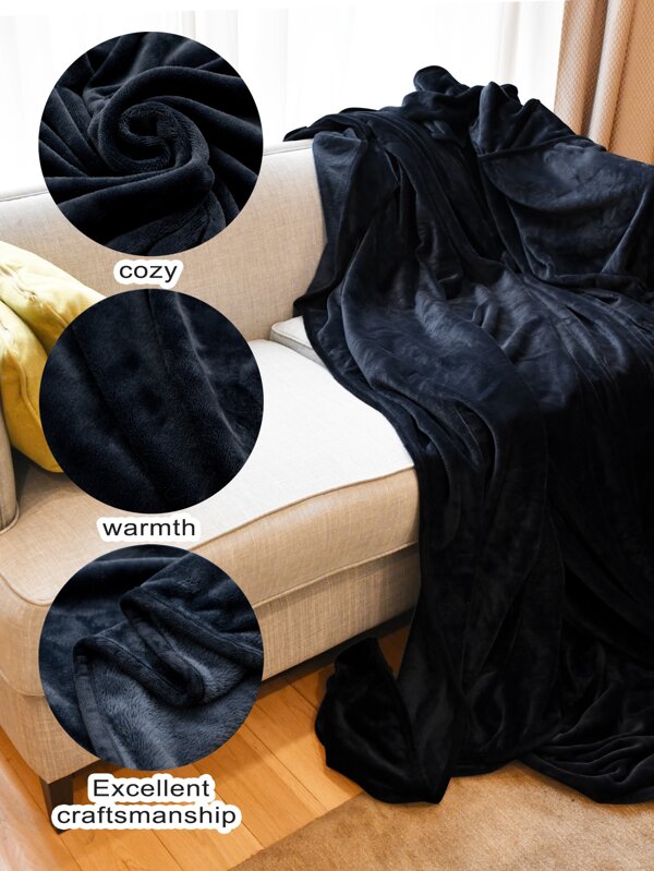 Oversized King Fleece Blanket 120"x120" Soft Cozy Extra Large Throw Blankets for Bed, Sofa