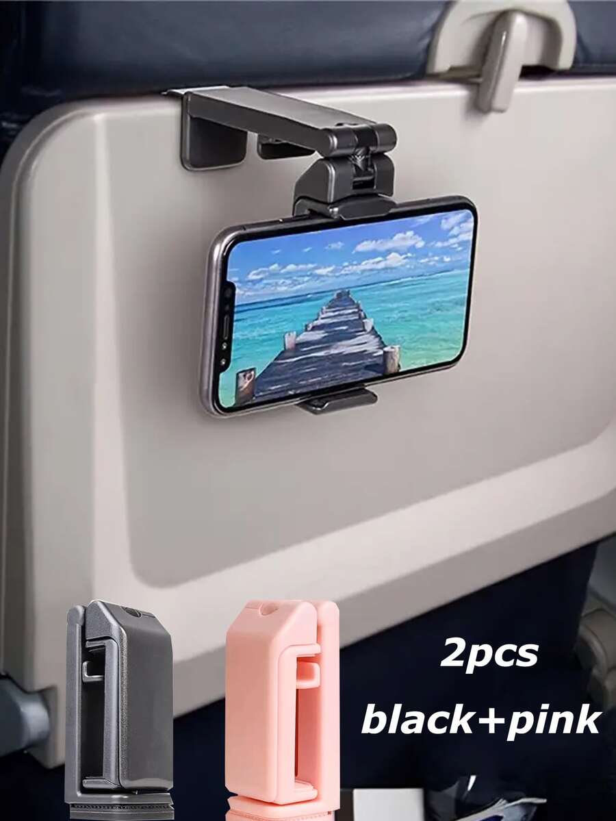 2pcs Phone Stands, Portable Travel Stands, Foldable And Adjustable Rotatable