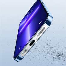 2 szt. Cynk Telefon Głośnik Otwór Pyłoszczelny Naklejka - Czarne - Zobacz 1