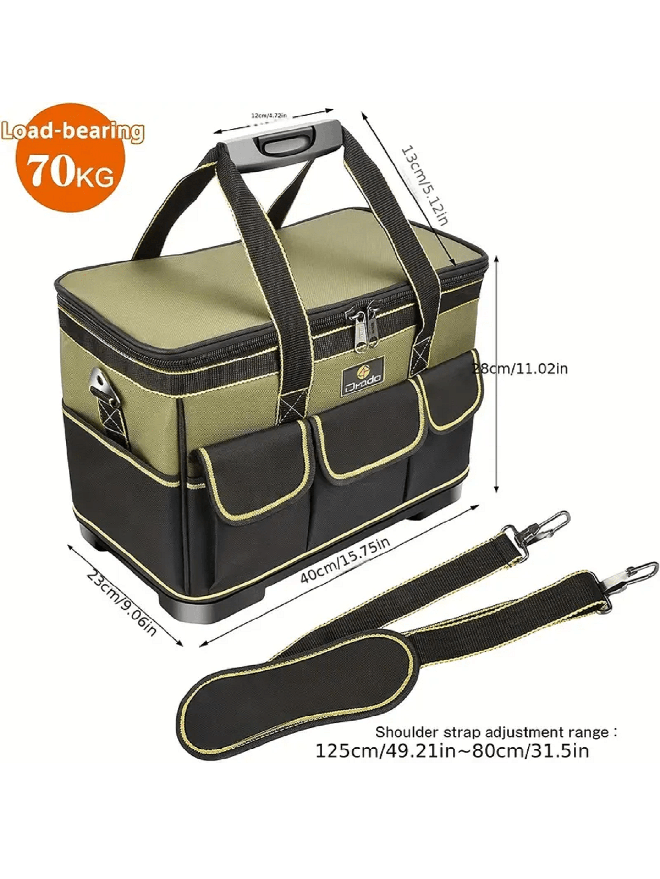 1pc Professional Tool Storage Bag Waterproof Tool Organizer Waterproof