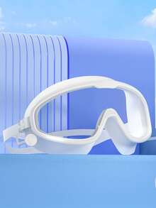 peipo 1 Miếng Lớn Khung trang trí Không thấm nước Chống sương mù Trong sáng Tầm nhìn Kính bơi - trắng - Xem 6