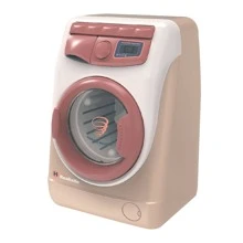 Washing Machine Laundry Set for Kids,Pretend Toy Play Washer and Dryer Set Laundry Playset Machine for Kids,Toy Toddler Mini Washing Machine Little Washer - Black - View 9