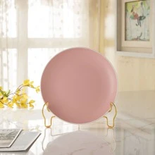 2 piezas Marco para imagen Caballete para exhibición dorado decorativo Plato , Libro , foto Caballete - Dorado - Ver 7