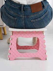 1 pieza plegable portátil banqueta para exterior con casa usar , ligero escabel - Azul - Ver 4