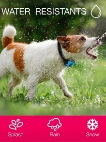 1pc Dog Barking Control Device, With Vibration + Beep Warning, 7 Sensitivity Adjustable. Waterproof. Suitable For Small, Medium And Large Dogs' Training. - Blue - View 5